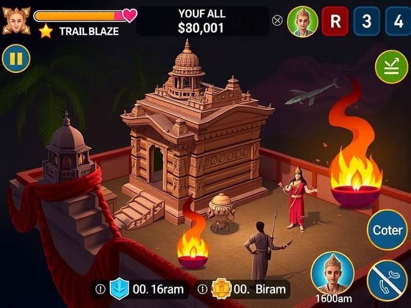 Temple Secrets Trailblaze Game Screenshot